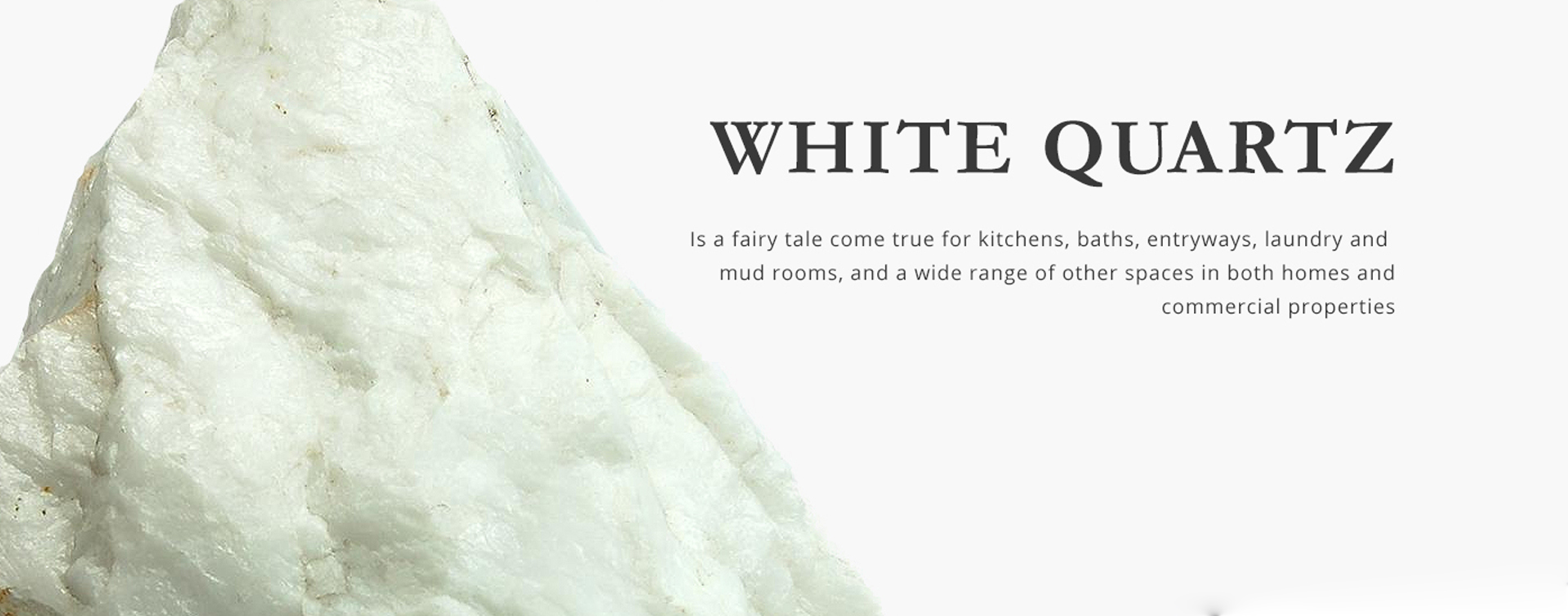 WHITE QUARTZ Gemstone Alt