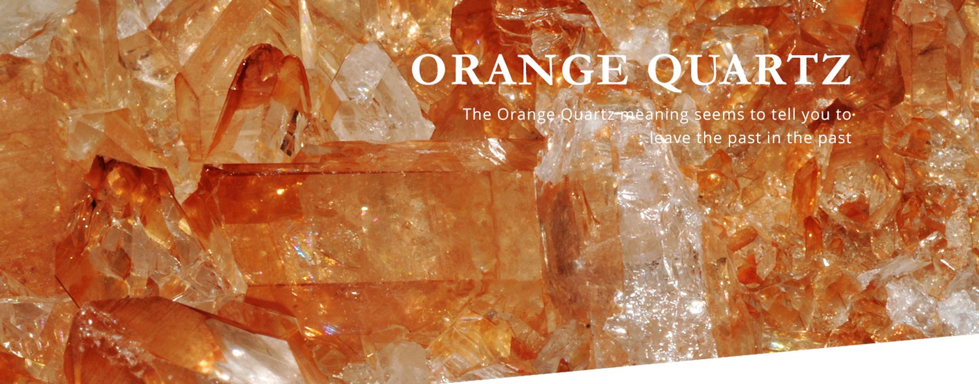 ORANGE QUARTZ Gemstone Alt