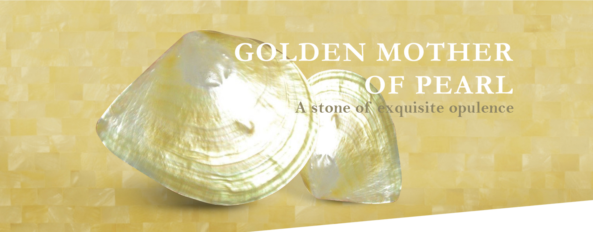 GOLDEN MOTHER OF PEARL Gemstone Alt