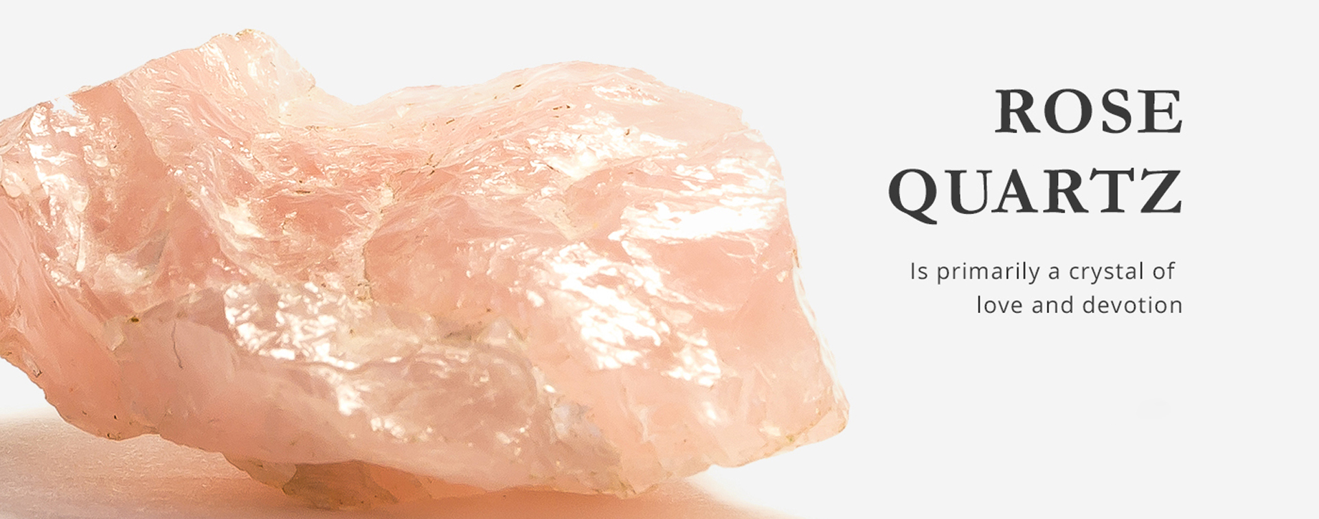 ROSE QUARTZ Gemstone Alt