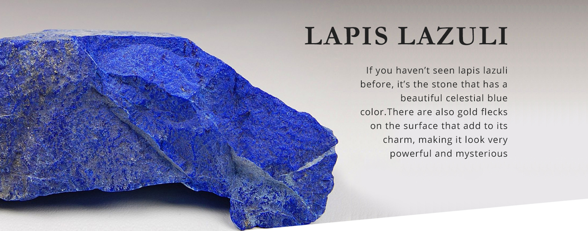 LAPIS LAZULI Gemstone Alt